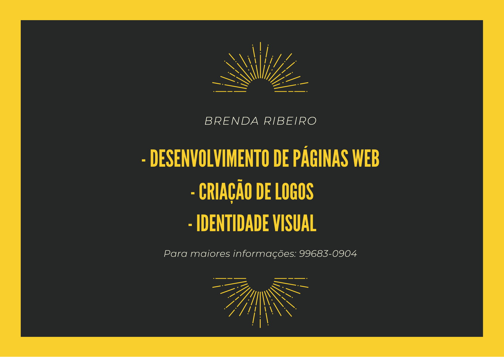 Web Design e identidade visual